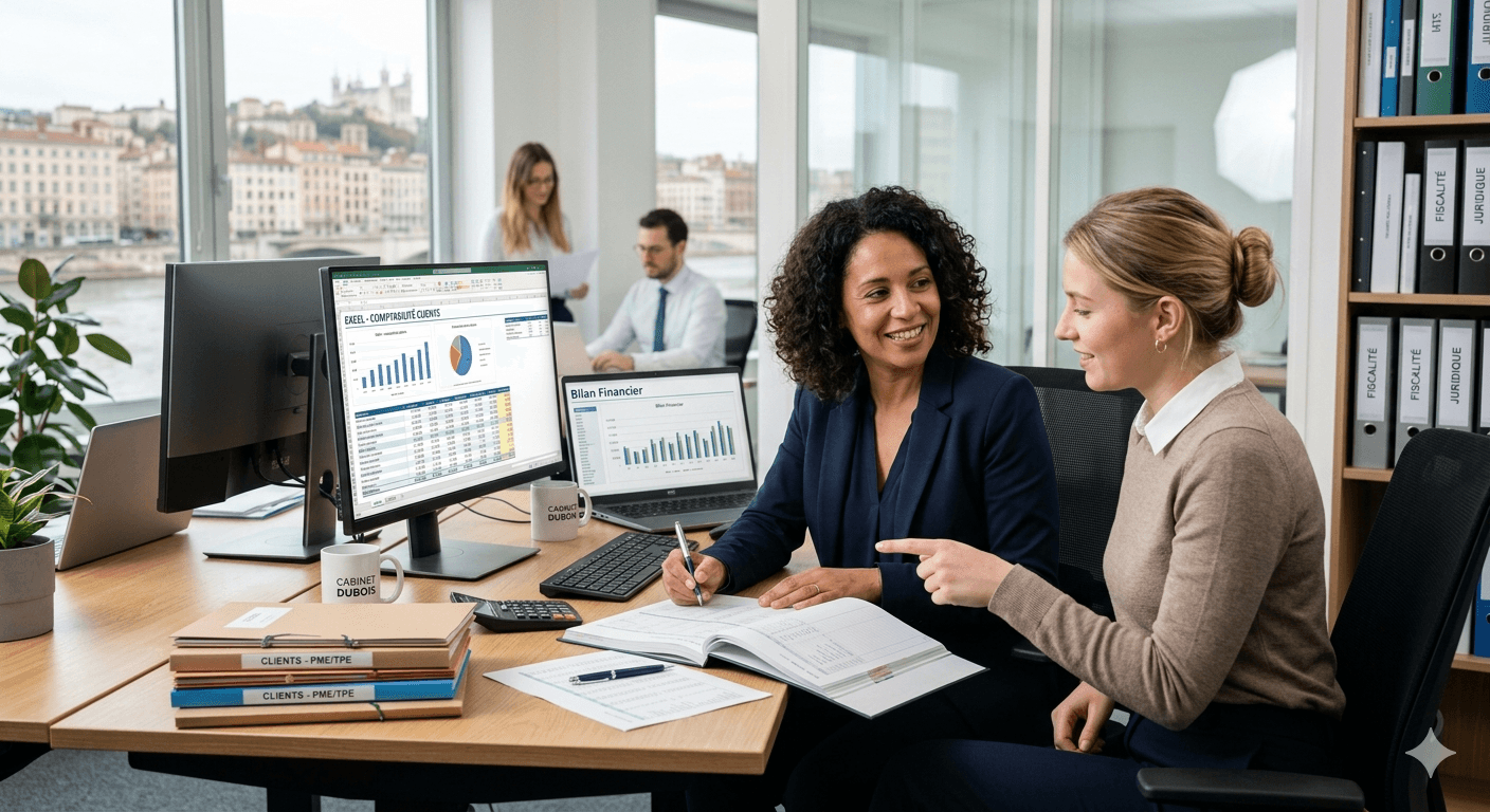 Fractional CFO services illustration